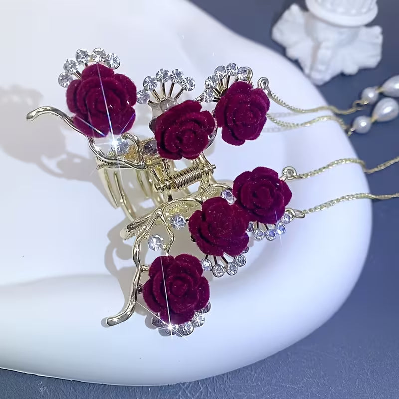 Korean Retro Hairpin Grab Clip