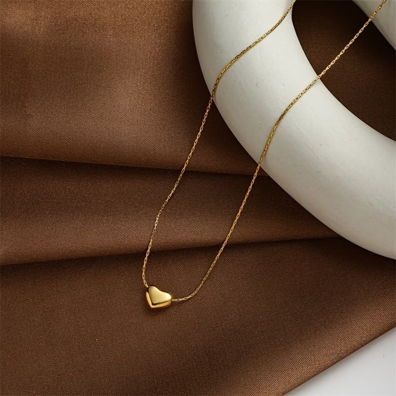 Heart Golden Necklace