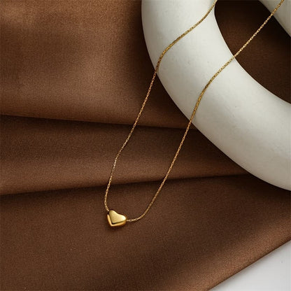Heart Golden Necklace