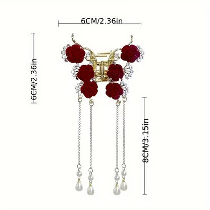 Korean Retro Hairpin Grab Clip
