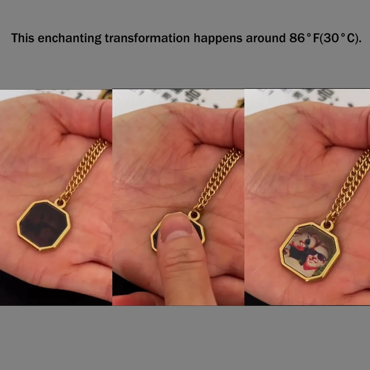 Heat-Activated Magic Necklace - Thermochromic Photo