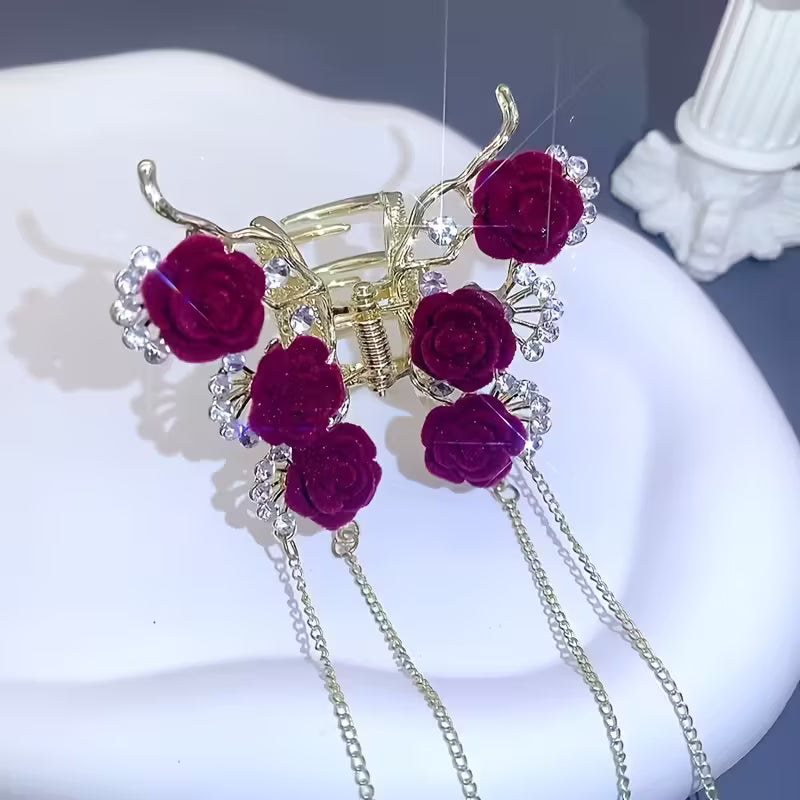 Korean Retro Hairpin Grab Clip