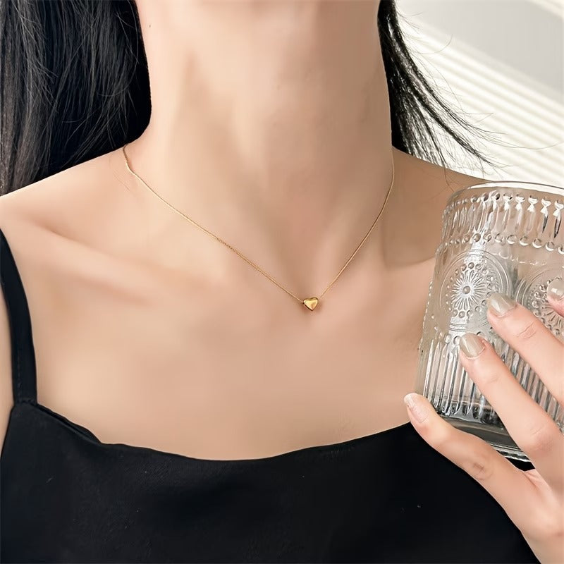 Heart Golden Necklace
