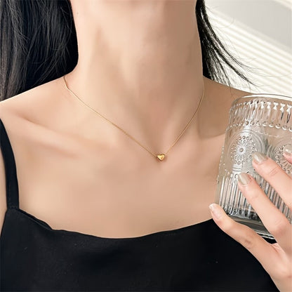 Heart Golden Necklace