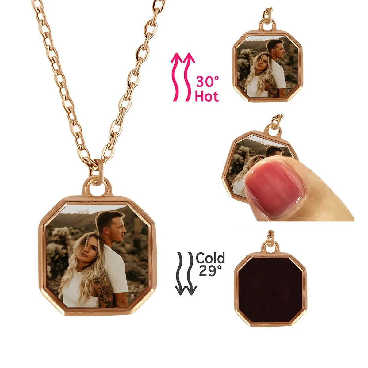 Heat-Activated Magic Necklace - Thermochromic Photo