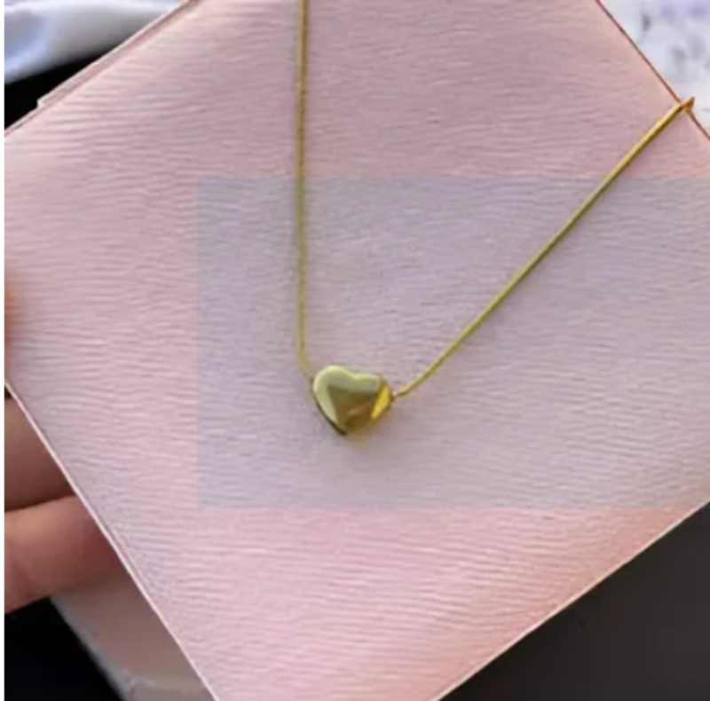 Heart Golden Necklace