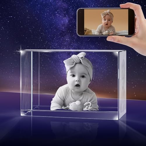 Personalised 3D Crystal with LED base
