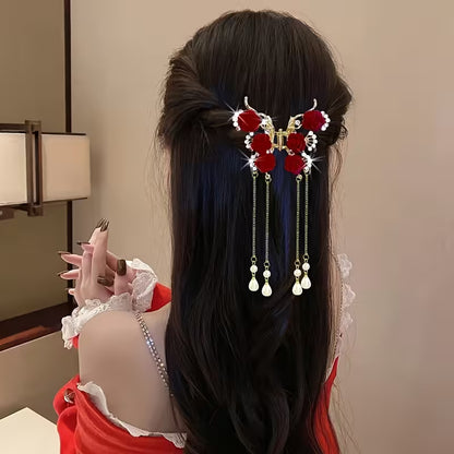 Korean Retro Hairpin Grab Clip