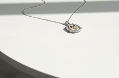 Royal Pearl Custom Photo Necklace